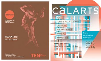 2013–14 performance program designed by Cassandra Chae, Office of Public Affairs, CalArts
