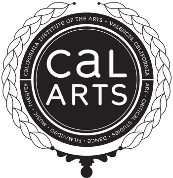 Totebag insignia designed by Joe Prichard, Office of Public Affairs, CalArts
