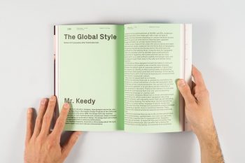 Mr. Keedy’s article, ‘The Global Style’ as it appears in the winter 2013/2014 issue of Slanted magazine.
