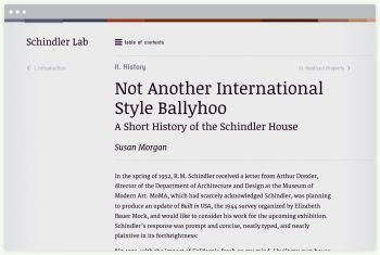 An insightful history of the Schindler House written by Susan Morgan
