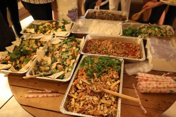 The final feast. Photo by Yingyi Zhu.
